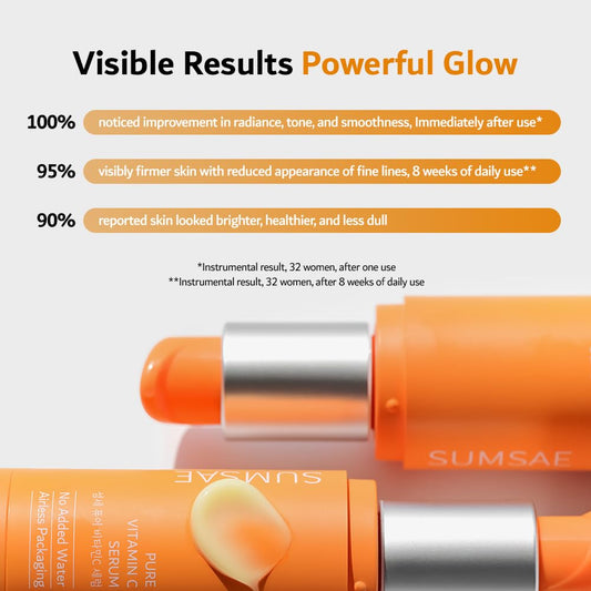 SUMSAE airless pump close-up demonstrating oxidation-free dispenser