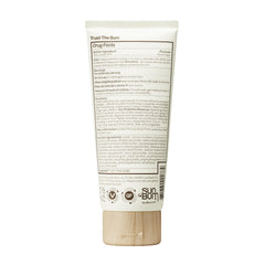 Sun Bum tube in a diaper bag at beach illustrating convenience and reef-safe formula