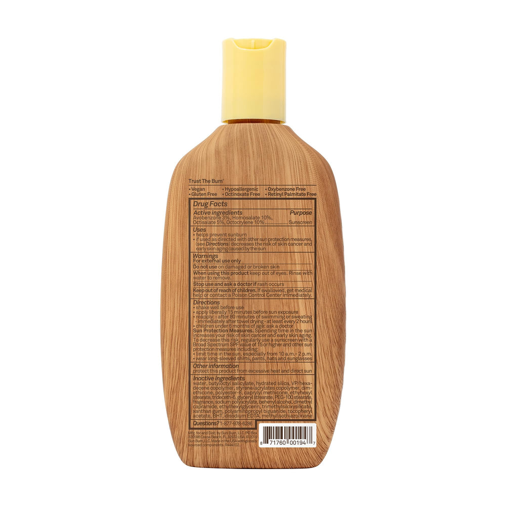 Sun Bum sunscreen in beach setting for outdoor protection benefit