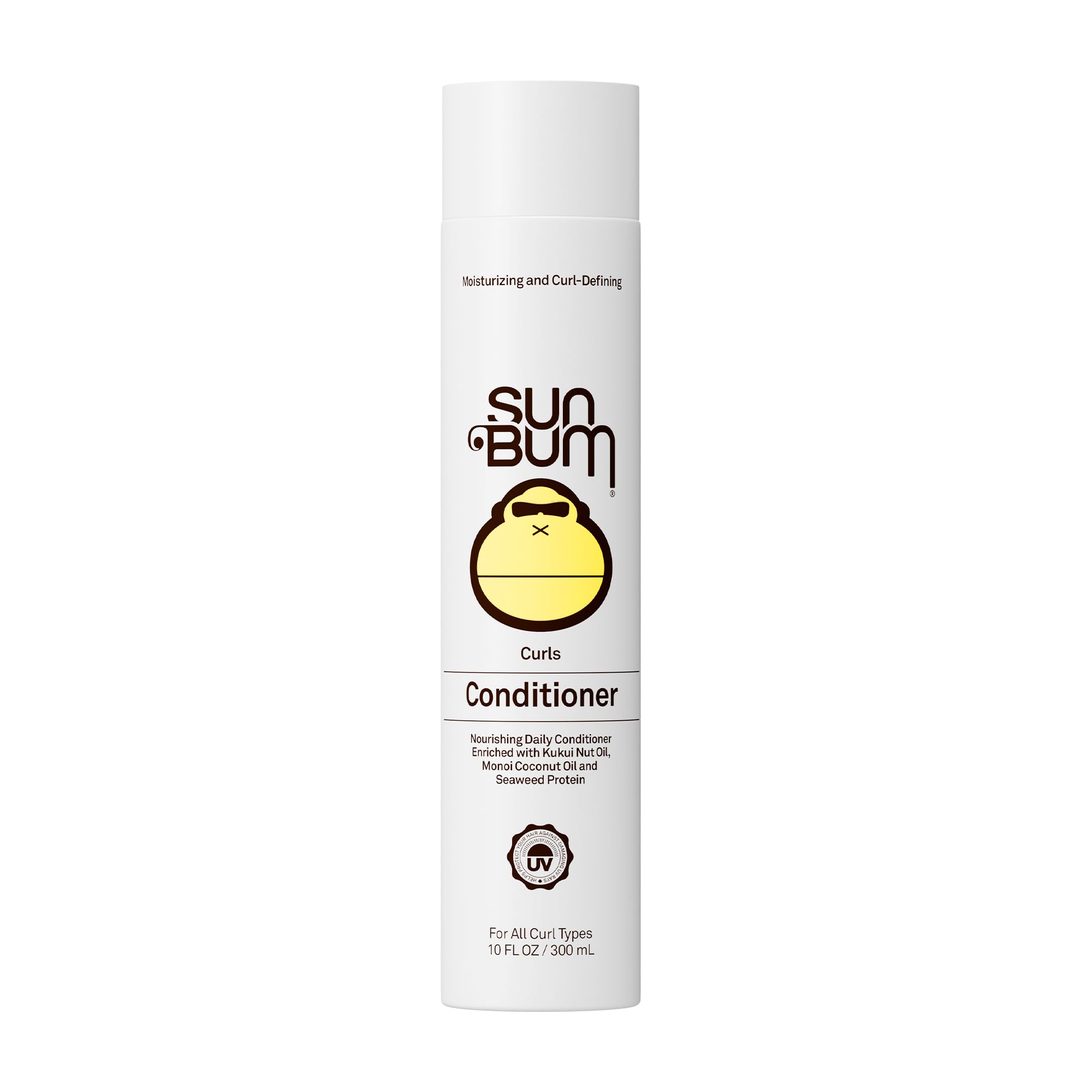 Sun Bum bottle front packaging showing label and 10 oz size for easy selection