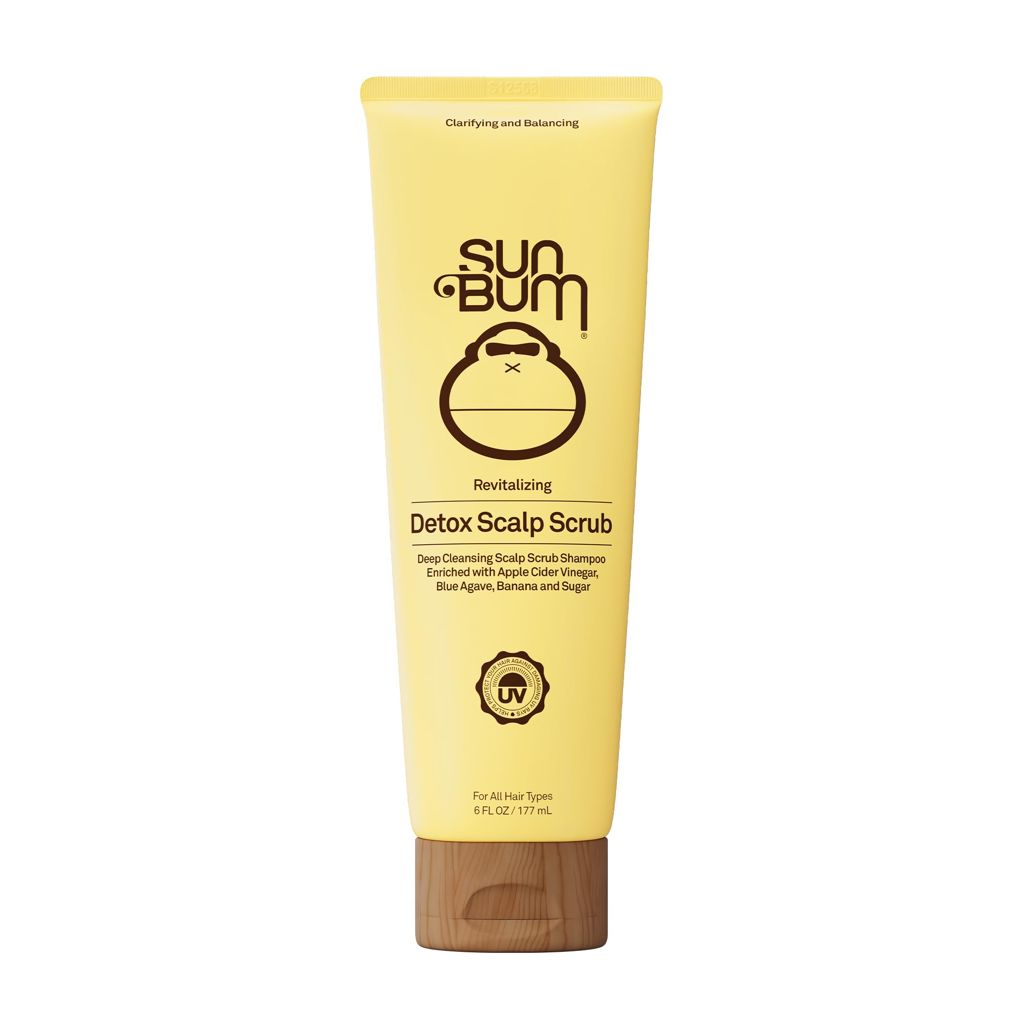 Sun Bum front packaging showing product and benefits