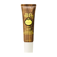 Sun Bum front packaging showing coconut SPF 30 lip balm for easy protection