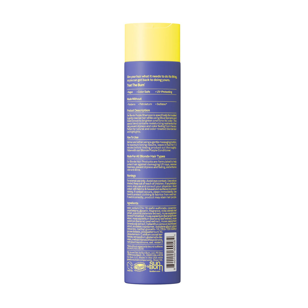 Sun Bum bottle on beach towel illustrating sun-protection benefit