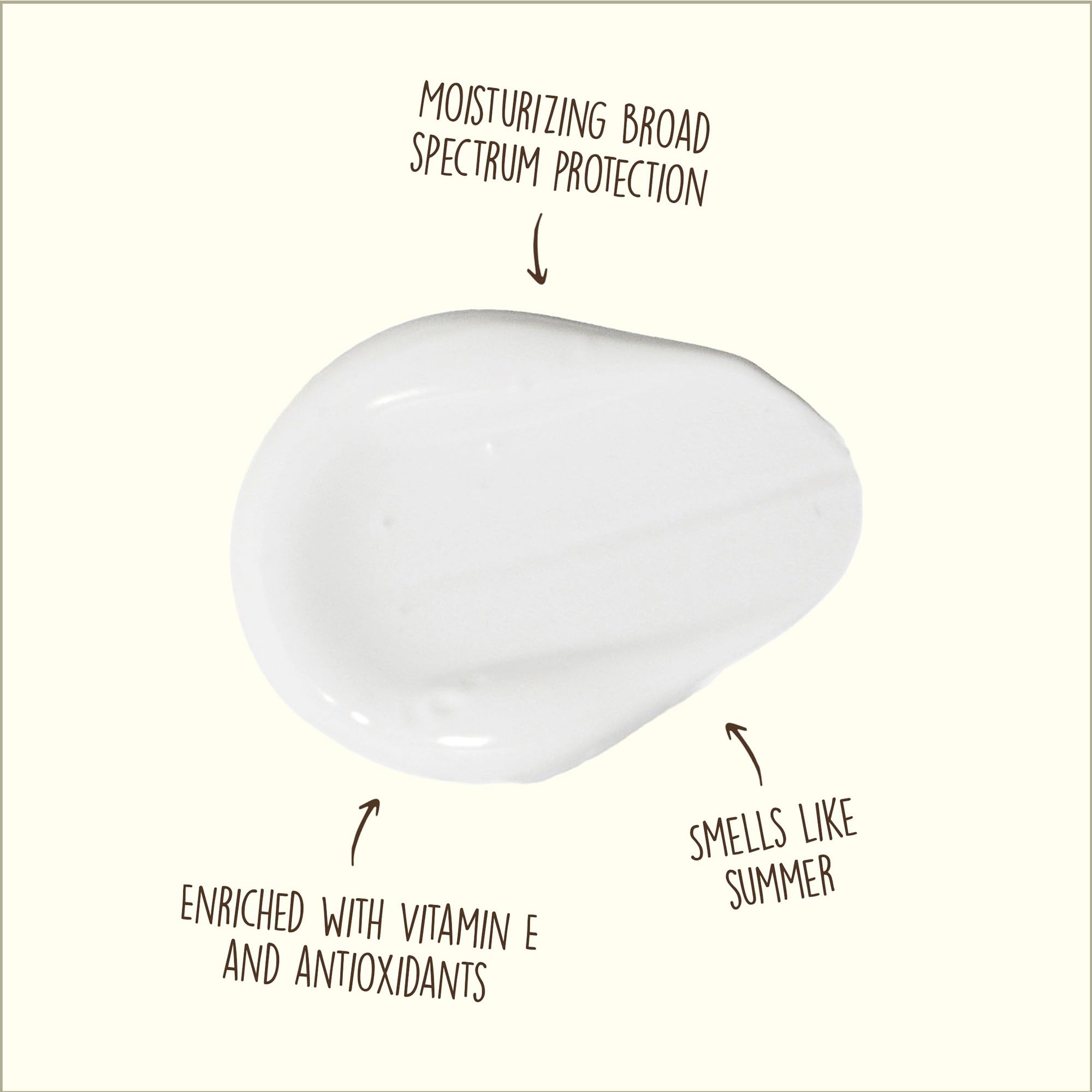 Sun Bum close-up of lotion texture for fast absorption benefit