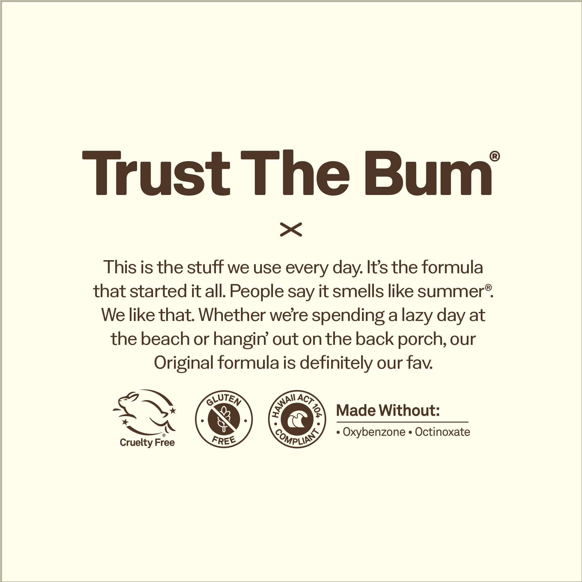 Sun Bum lotion texture close-up on hand demonstrating lightweight spreadability and hydration