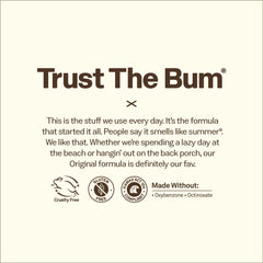 Sun Bum close-up of lotion texture showing smooth, moisturizing finish