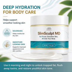 SUN COAST SCIENCES jar on bathroom counter in lifestyle scene promoting daily routine ease