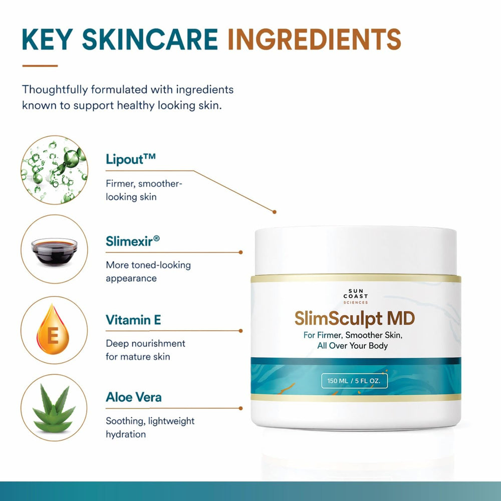 SUN COAST SCIENCES cream texture close-up illustrating lightweight, fast-absorbing hydration benefit