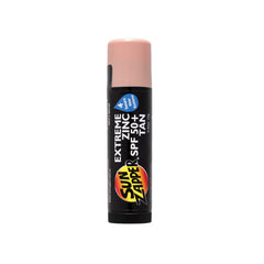 Sun Zapper stick with cap off revealing product tip and easy use benefit