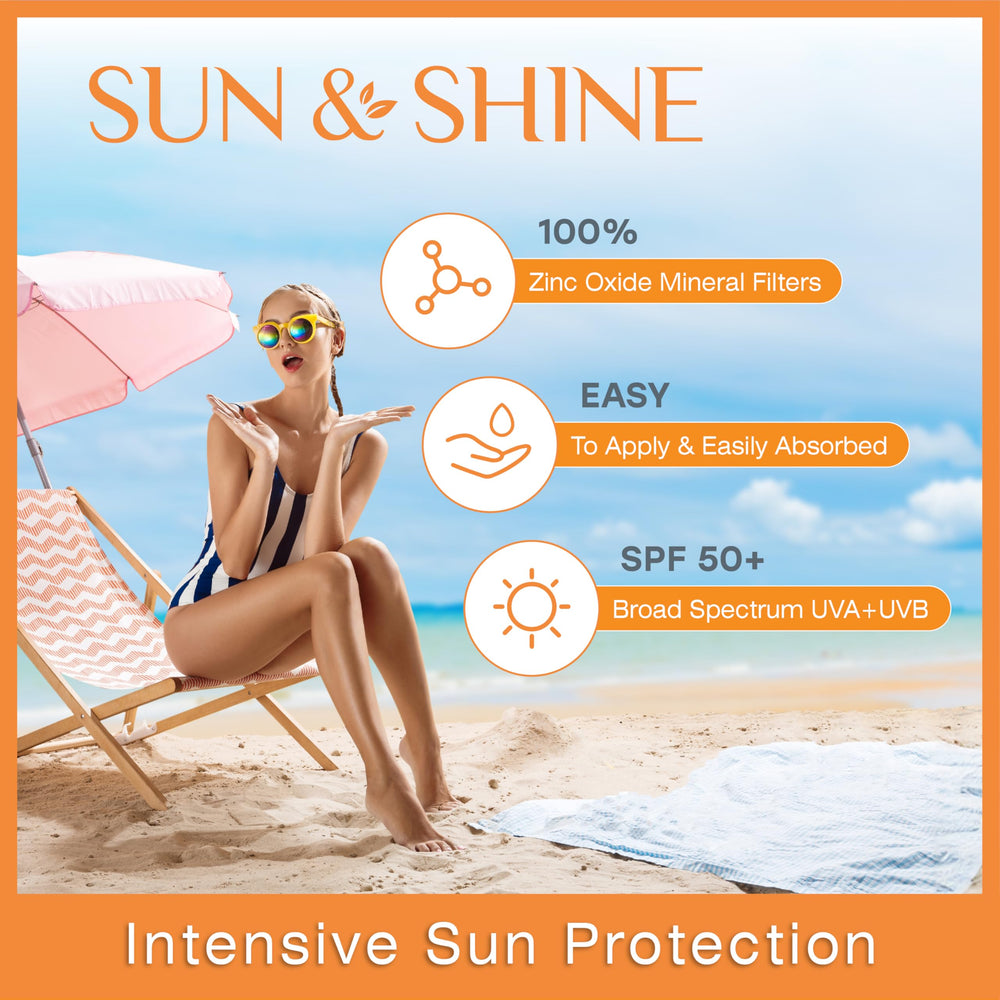 SUN&SHINE stick in travel kit lifestyle scene for on-the-go protection