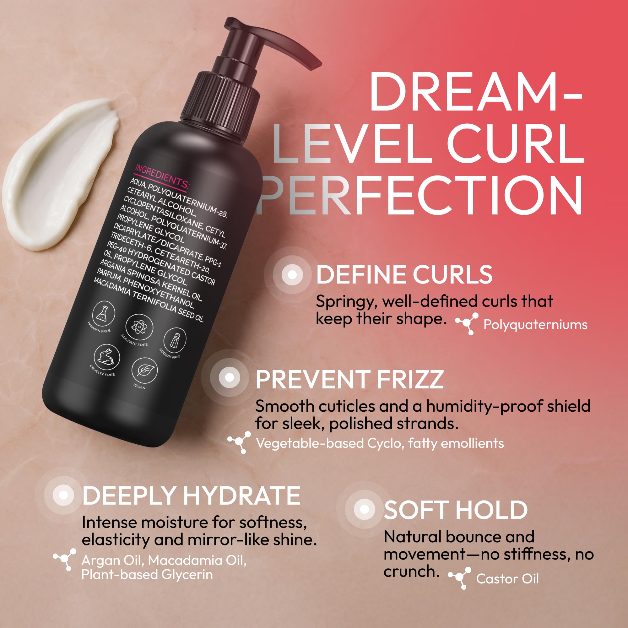 SUNATORIA argan and macadamia oils with cream highlighting nourishment