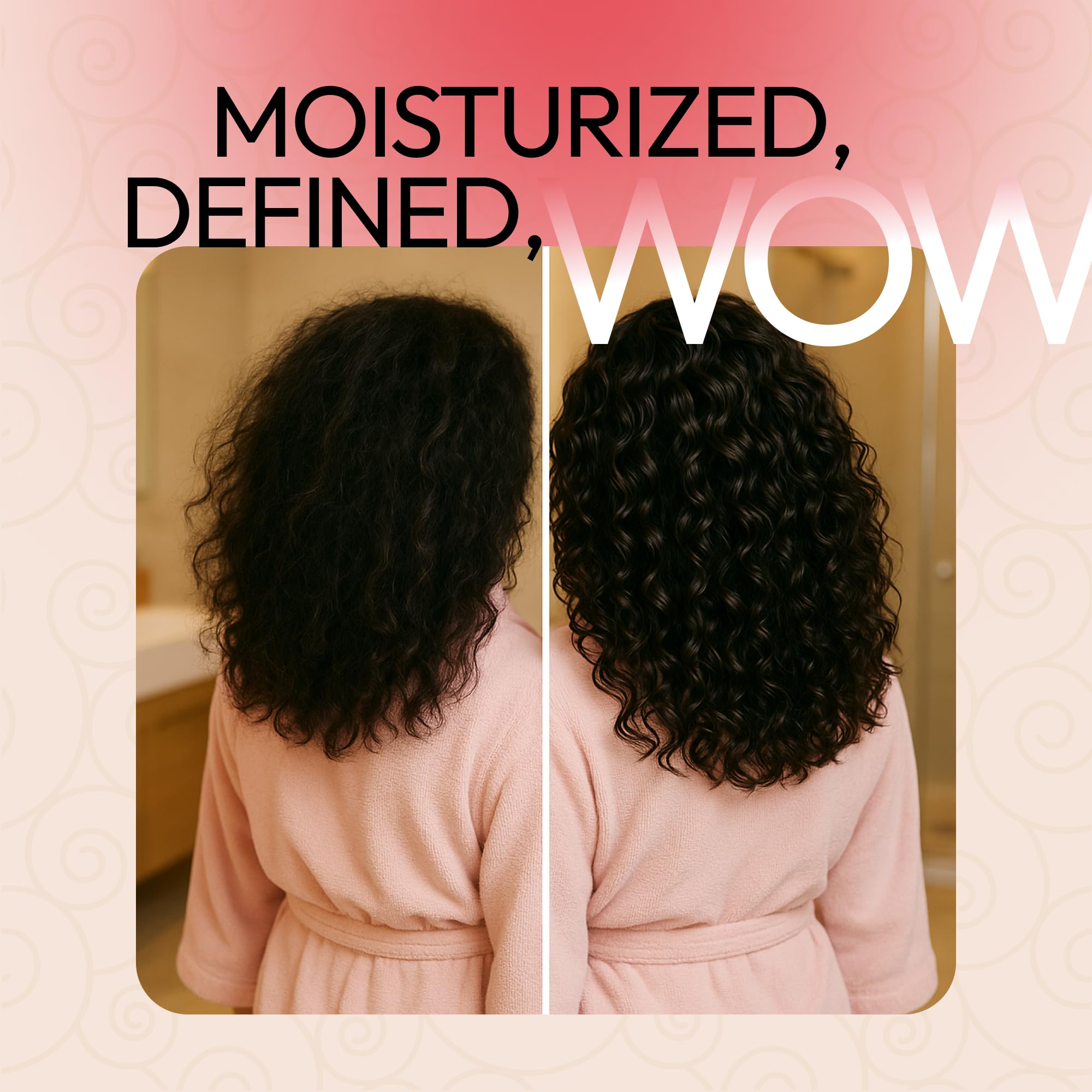 SUNATORIA used with diffuser showing enhanced curl bounce and volume