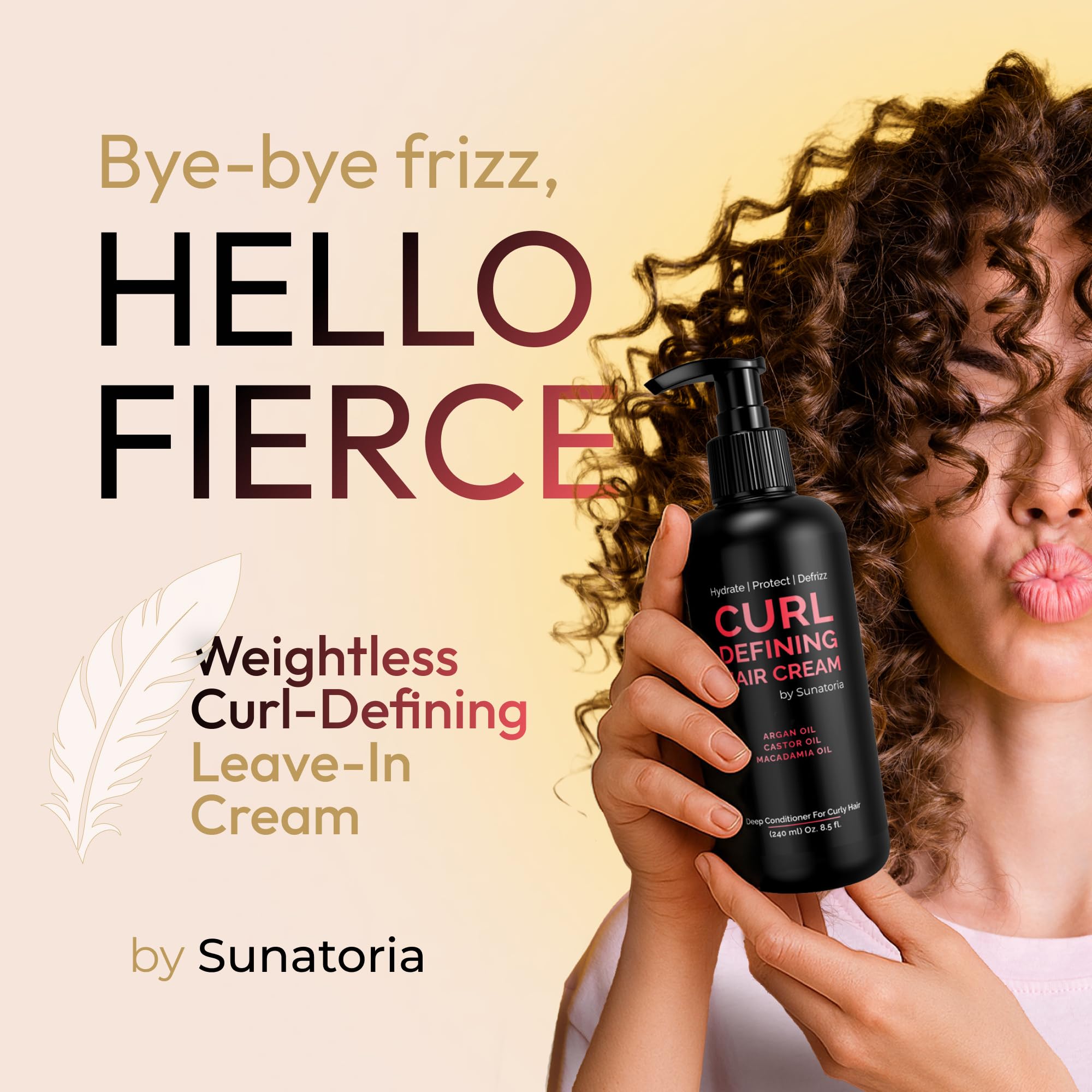 SUNATORIA cream texture close-up illustrating smooth easy application