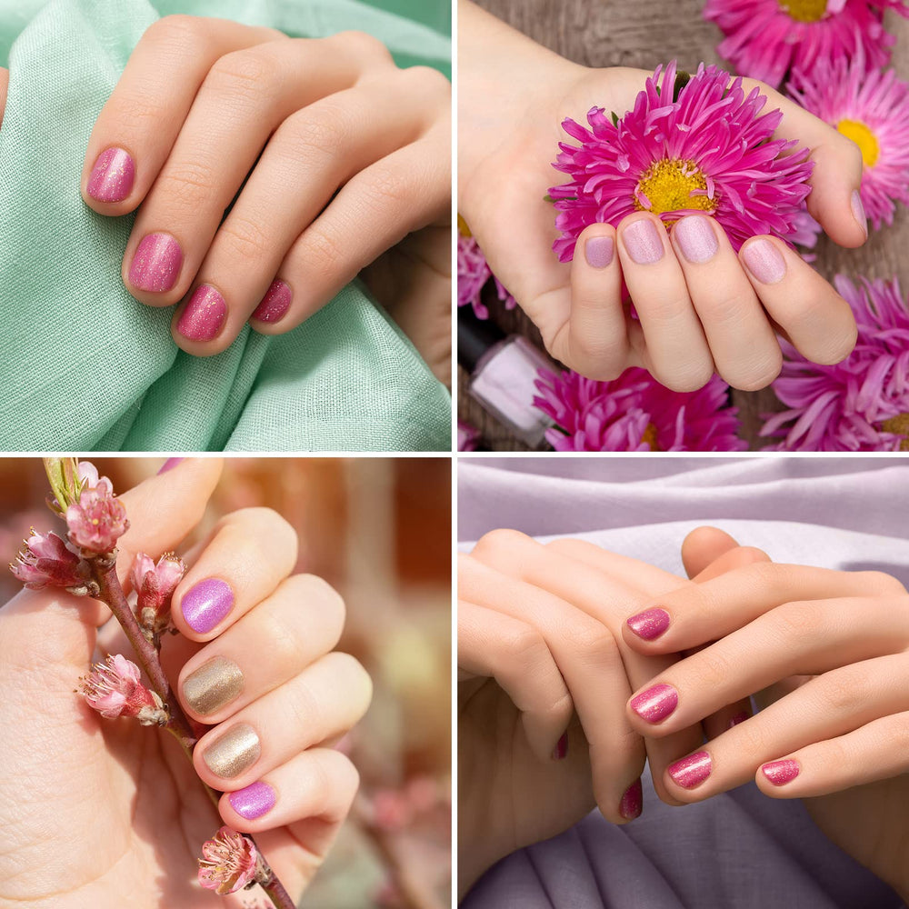 SUNBELEE finished nails in lifestyle scene showcasing salon-quality look at home