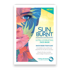 Sunburnt single pack size comparison illustrating portable, travel-friendly recovery