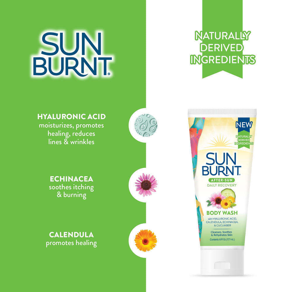 Sunburnt next to travel items for size comparison and beach-ready convenience
