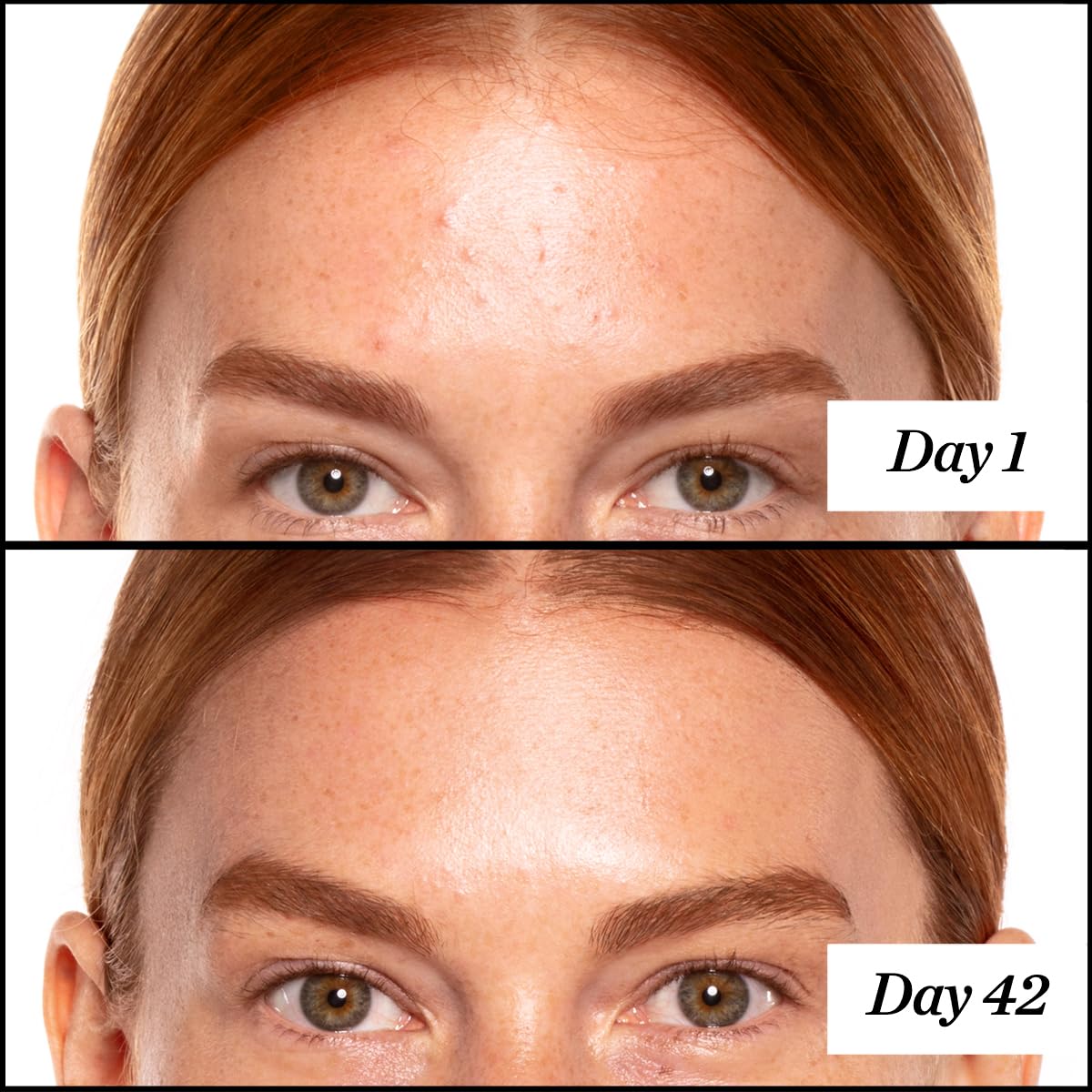 Close-up of serum texture from Sunday Riley A+, shows smooth lightweight blend