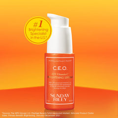 Sunday Riley serum dropper dispensing lightweight texture for fast absorption