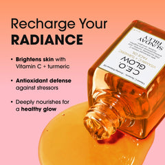 Sunday Riley dropper dispensing oil, highlighting smooth texture and quick absorption benefit
