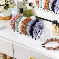 Suneerplay headband holder packaging and instructions showing quick assembly and gift-ready benefit