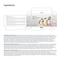 SUNGBOON EDITOR ingredients label closeup showing key active transparency