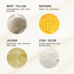 Sunkissed By Heaven open jar revealing creamy contents, nutrient rich moisturizing benefit