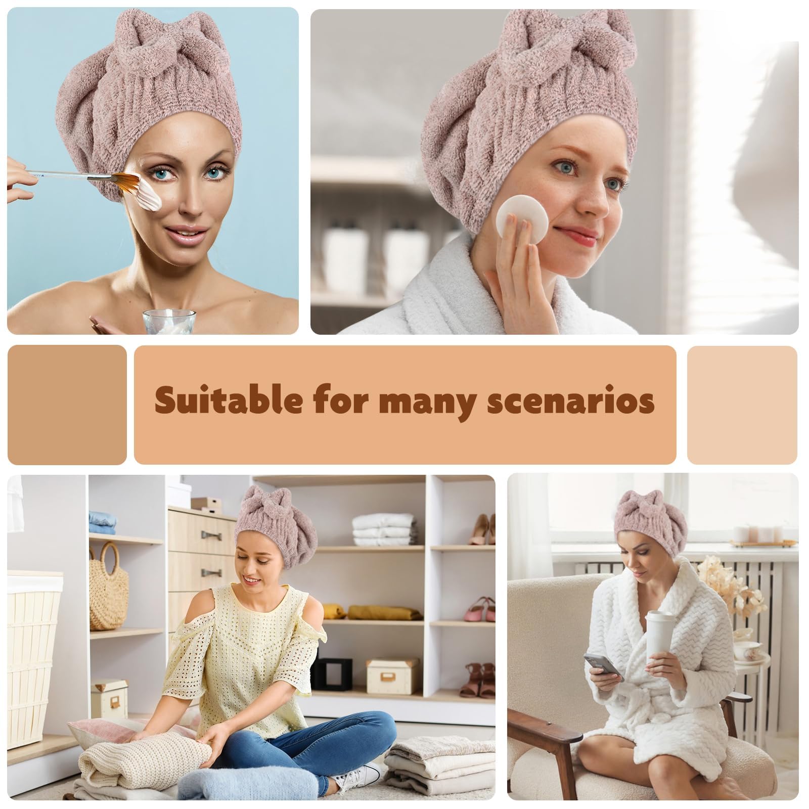 SUNLAND close-up microfiber texture highlighting quick-absorbent performance