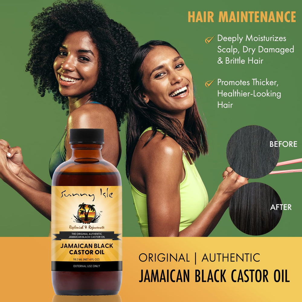 Sunny Isle scalp massage scene illustrating nourishing application and comfort
