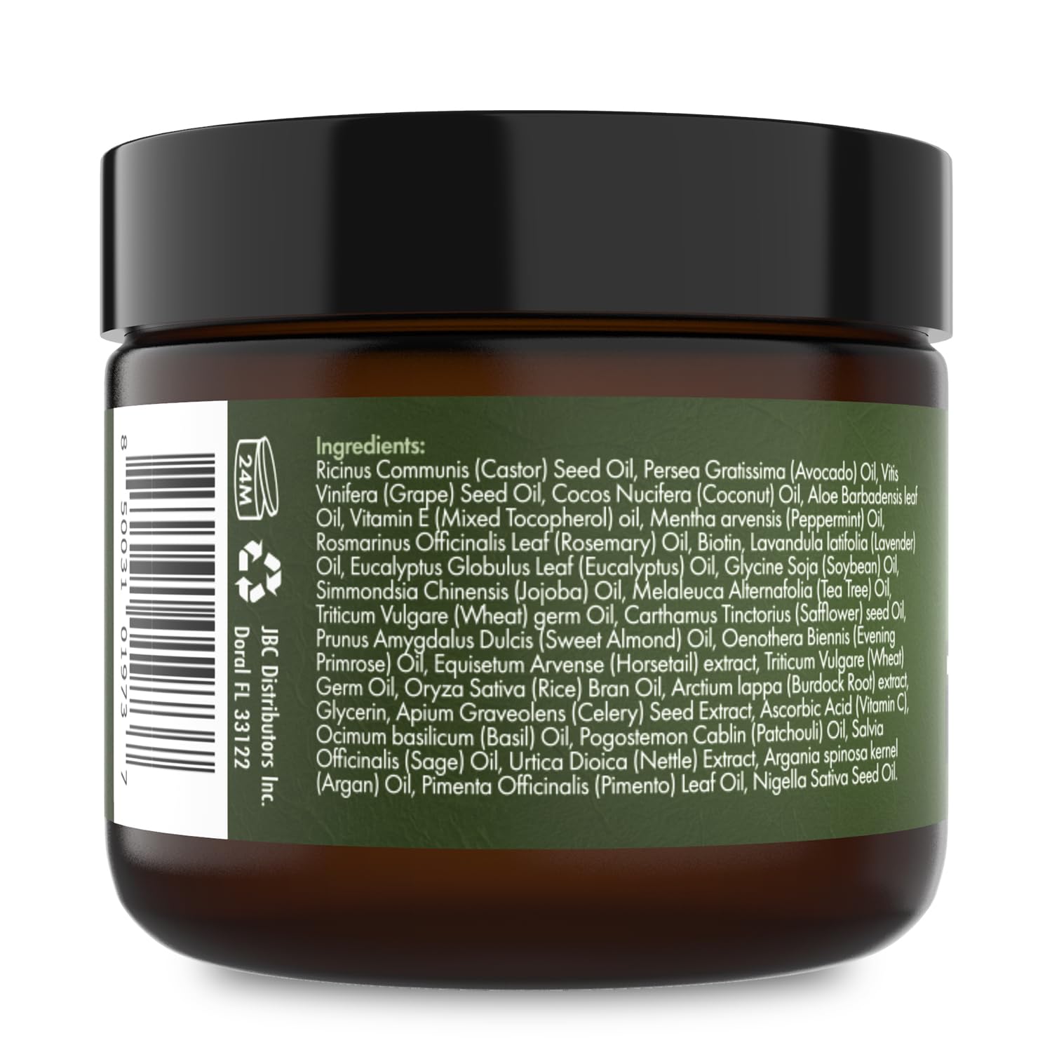 Sunny Isle jar on bathroom shelf lifestyle shot conveying daily routine convenience