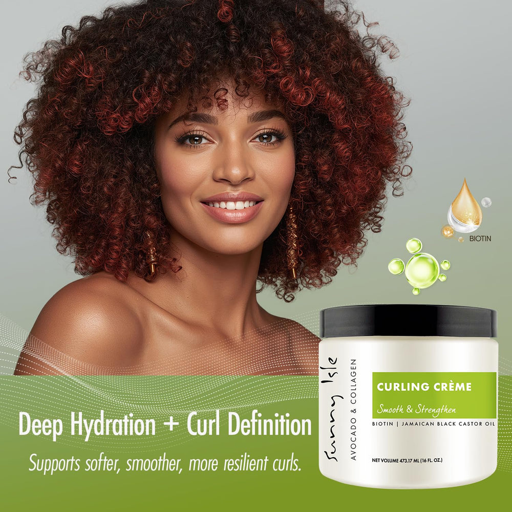 Sunny Isle open cream texture close-up showing smooth lightweight formula and hydration