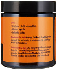 Sunny Isle 4oz jar in hand demonstrating compact travel-friendly size