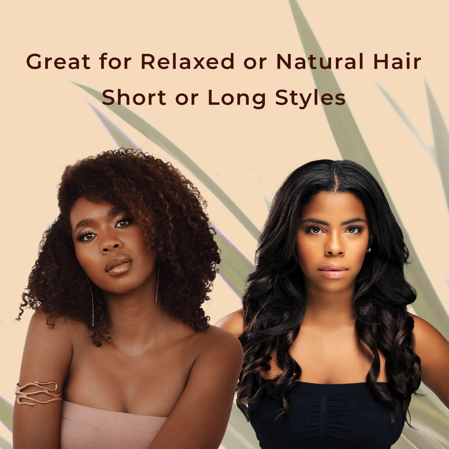 Sunny Isle styled shiny hair lifestyle shot showing smooth finish