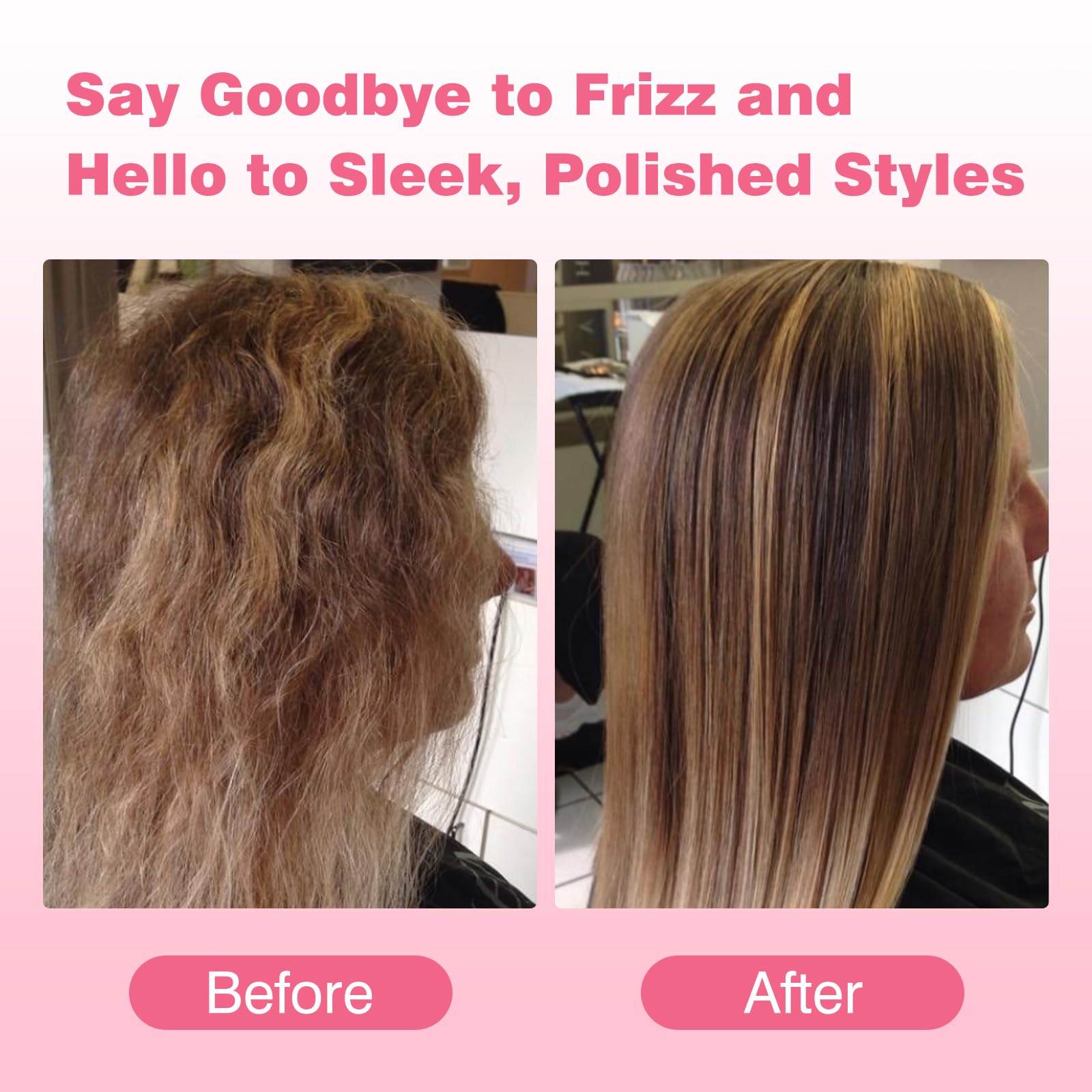 Sunnyholiday edge styling in use on hairline demonstrating clean hold without flakes