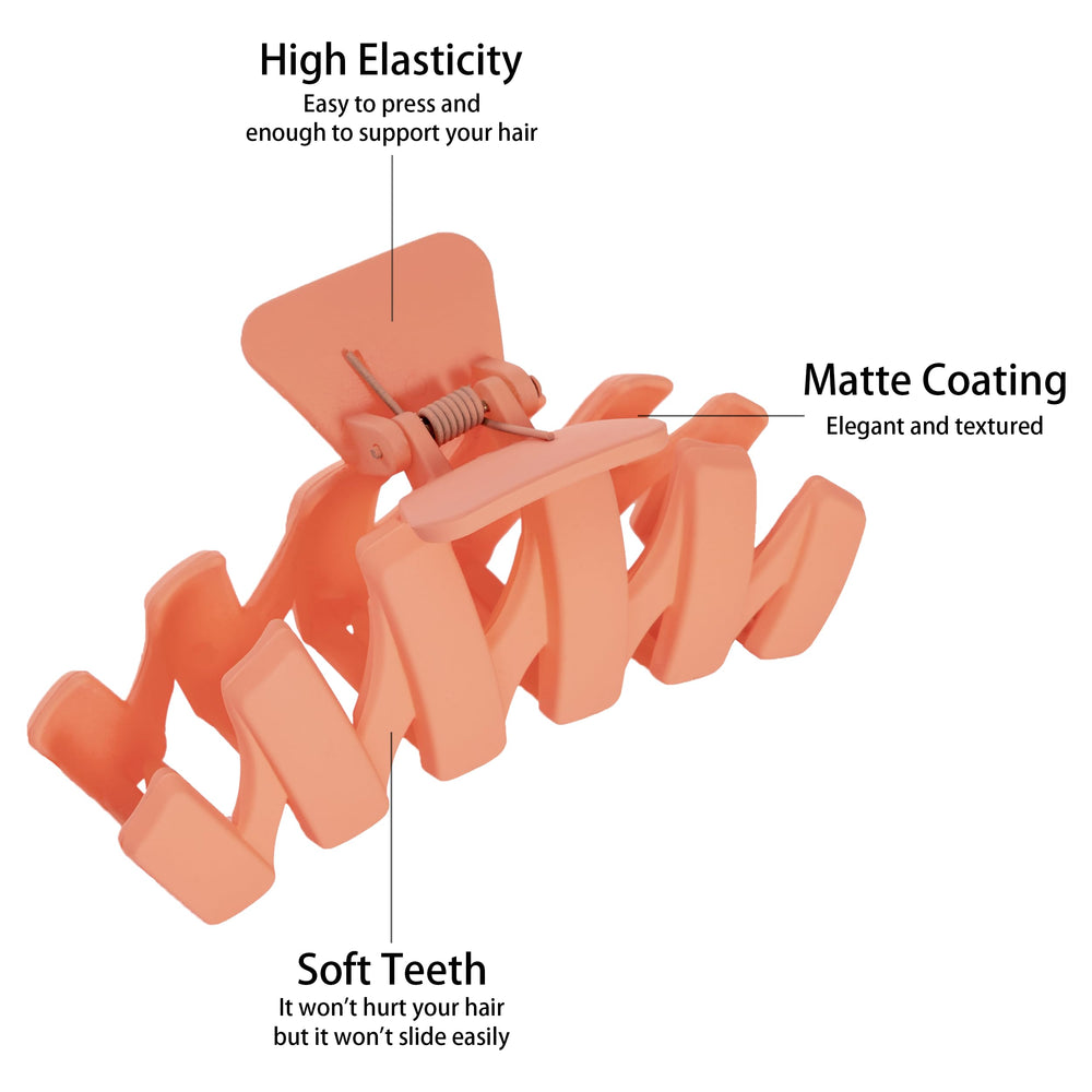 Sunolga clip teeth detail demonstrating long interlocking teeth for strong grip