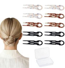 Sunolga front packaging showing ten small French hair pins and benefits