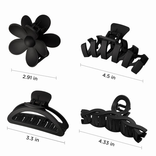 Sunolga large grab clip teeth close-up for stronger secure hold
