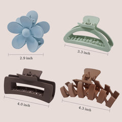 Sunolga close-up of large N-style clip teeth and matte finish, provides secure hold