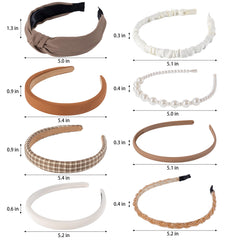 Sunolga headbands styled on tabletop suggesting matching options for daily outfits