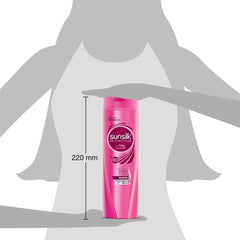 sunsilk label close-up mentioning Teddy Charles collaboration for styling