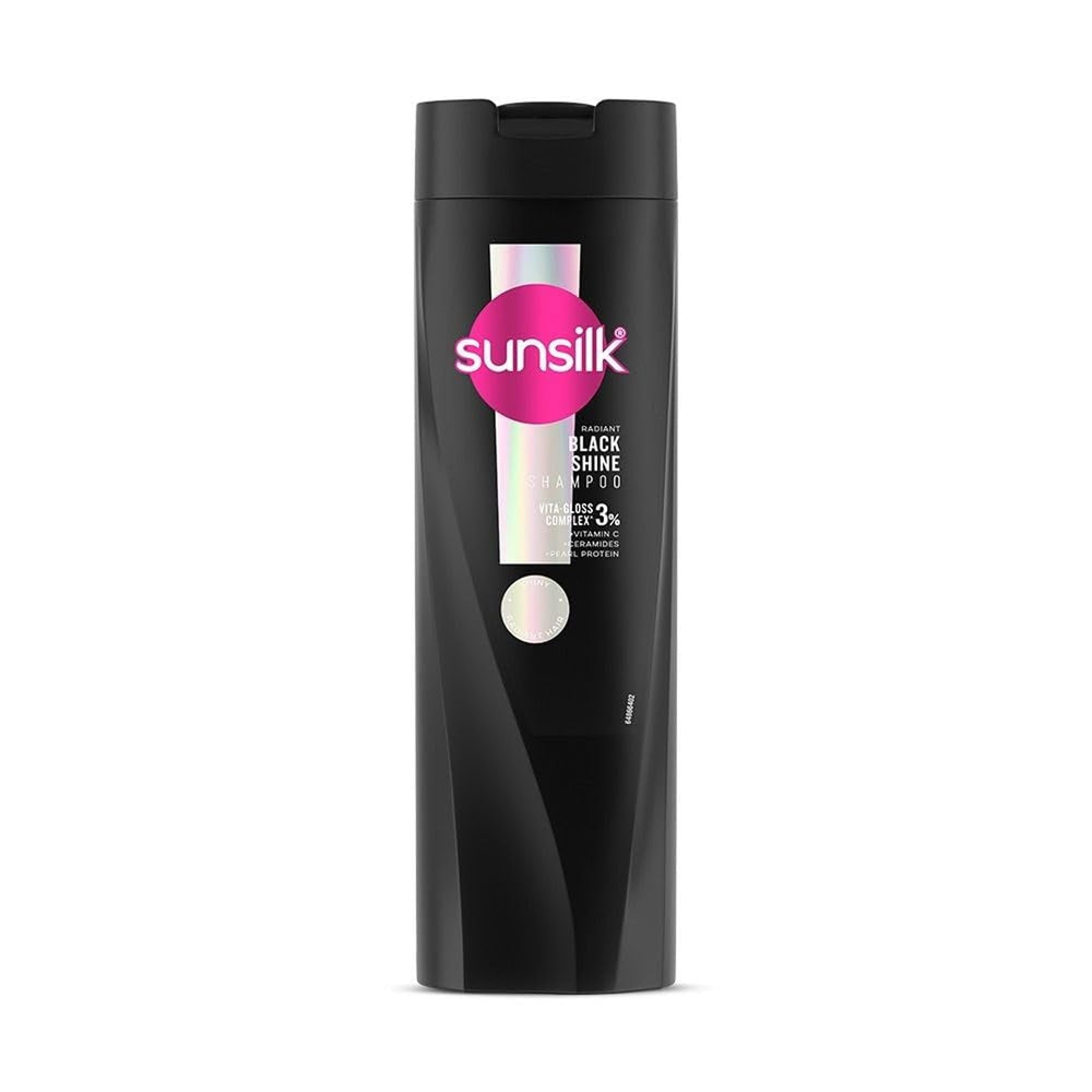 sunsilk front packaging showing 350ml bottle and label benefits