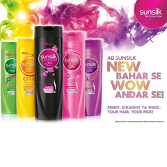 woman with bouncy hair styled using sunsilk for visible volume