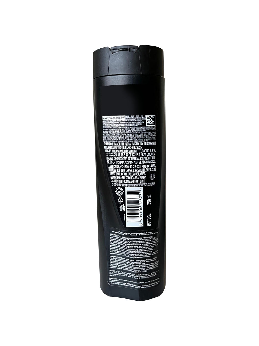 sunsilk close-up of dispenser cap for easy controlled use