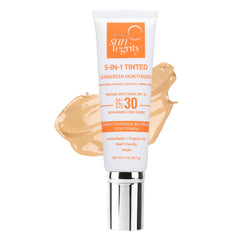 Suntegrity front tube showing Golden Light shade and SPF benefit