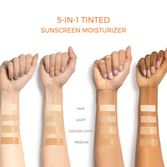 Suntegrity ingredients label close-up showing clean formulation benefit