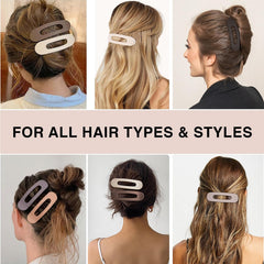 SUNTIESDAY six clips arranged with packaging showing complete set and color