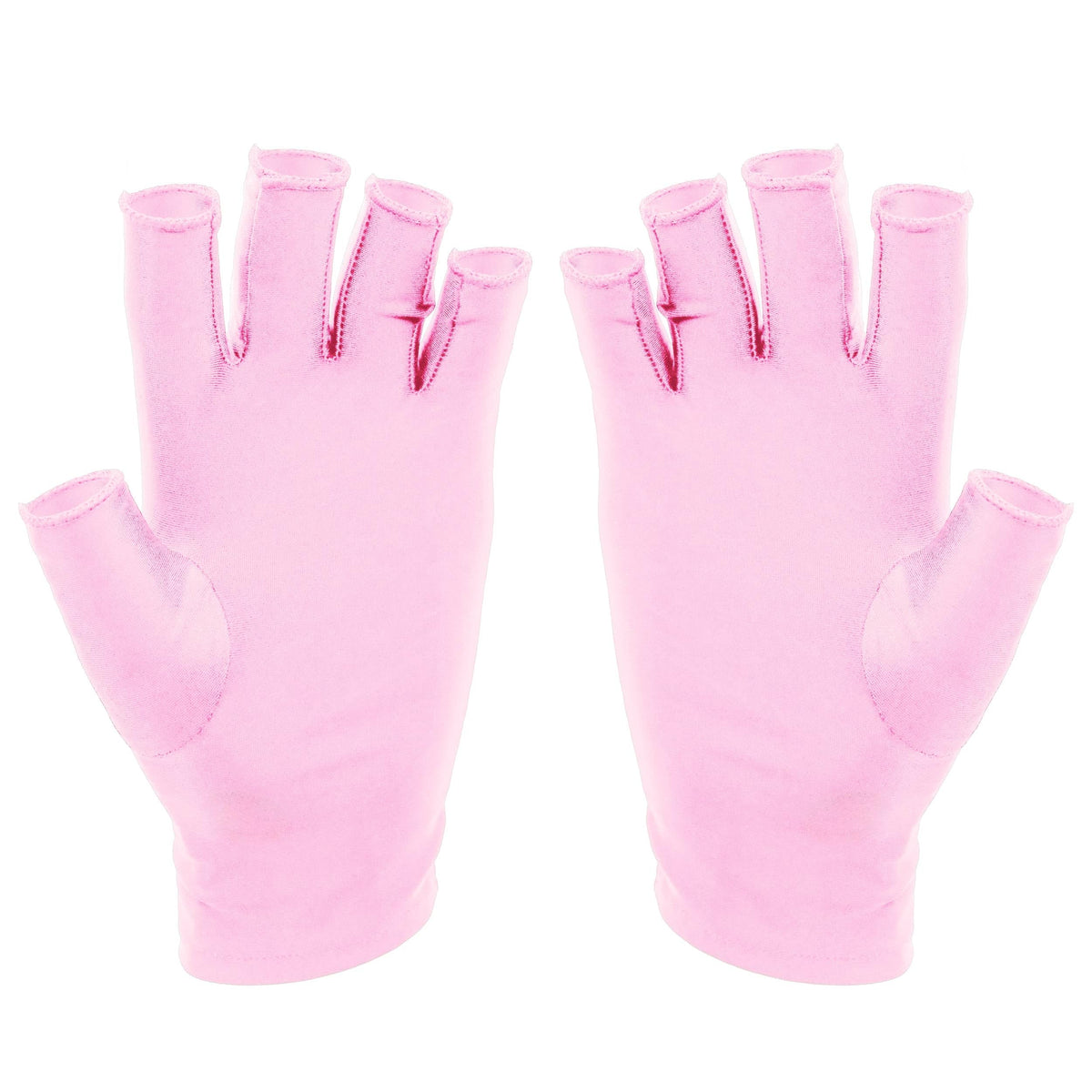 SUNUV pink gloves front view showing protective fit and comfort