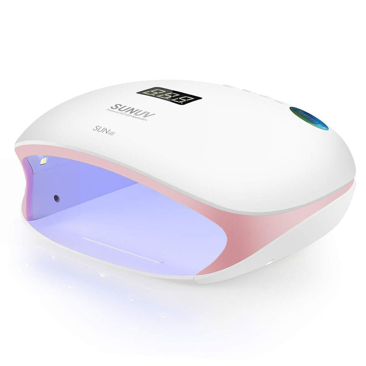 SUNUV SUN4S front view showing compact pink design and opening benefit