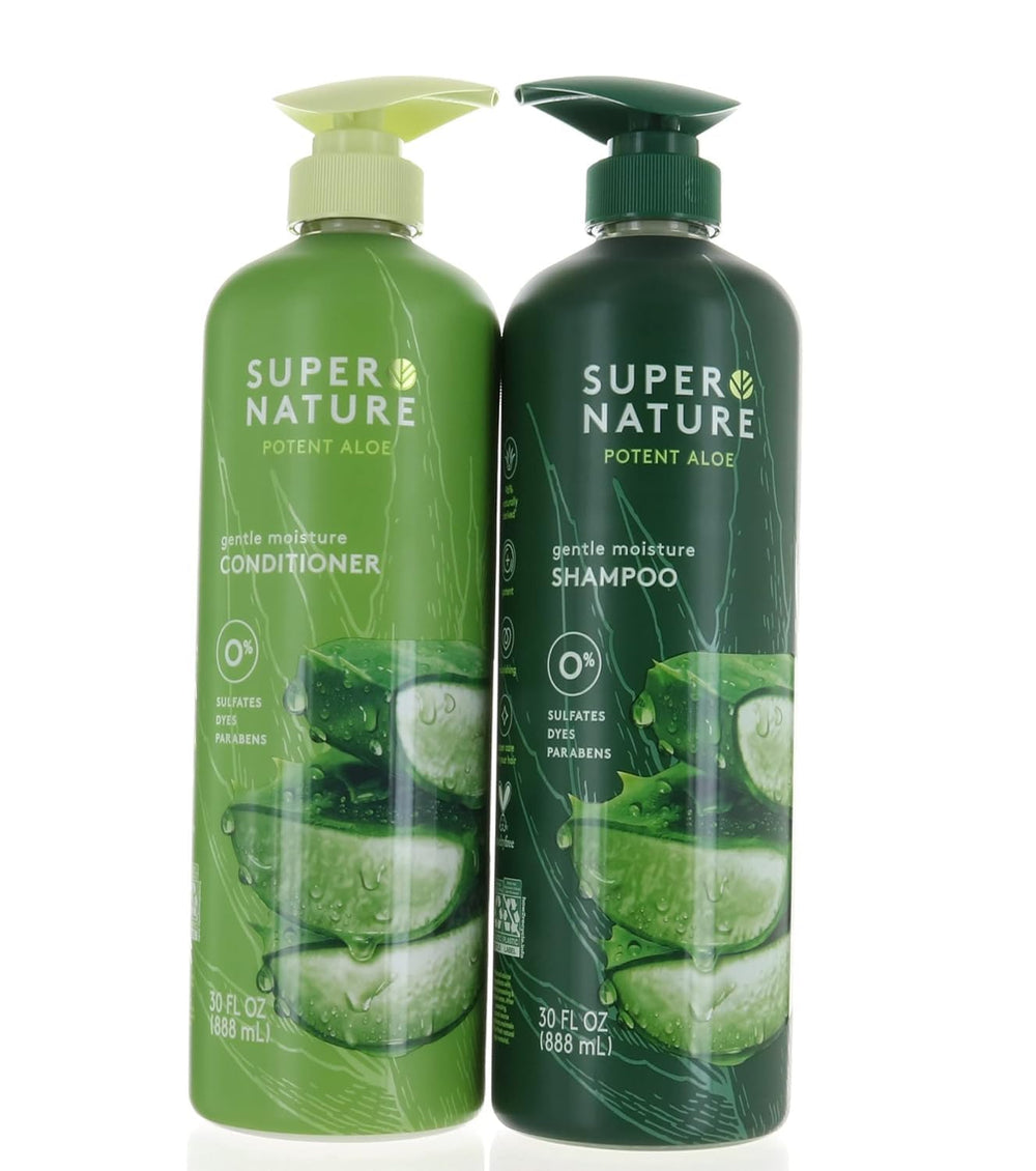 Supernature front packaging duo showing set and benefits