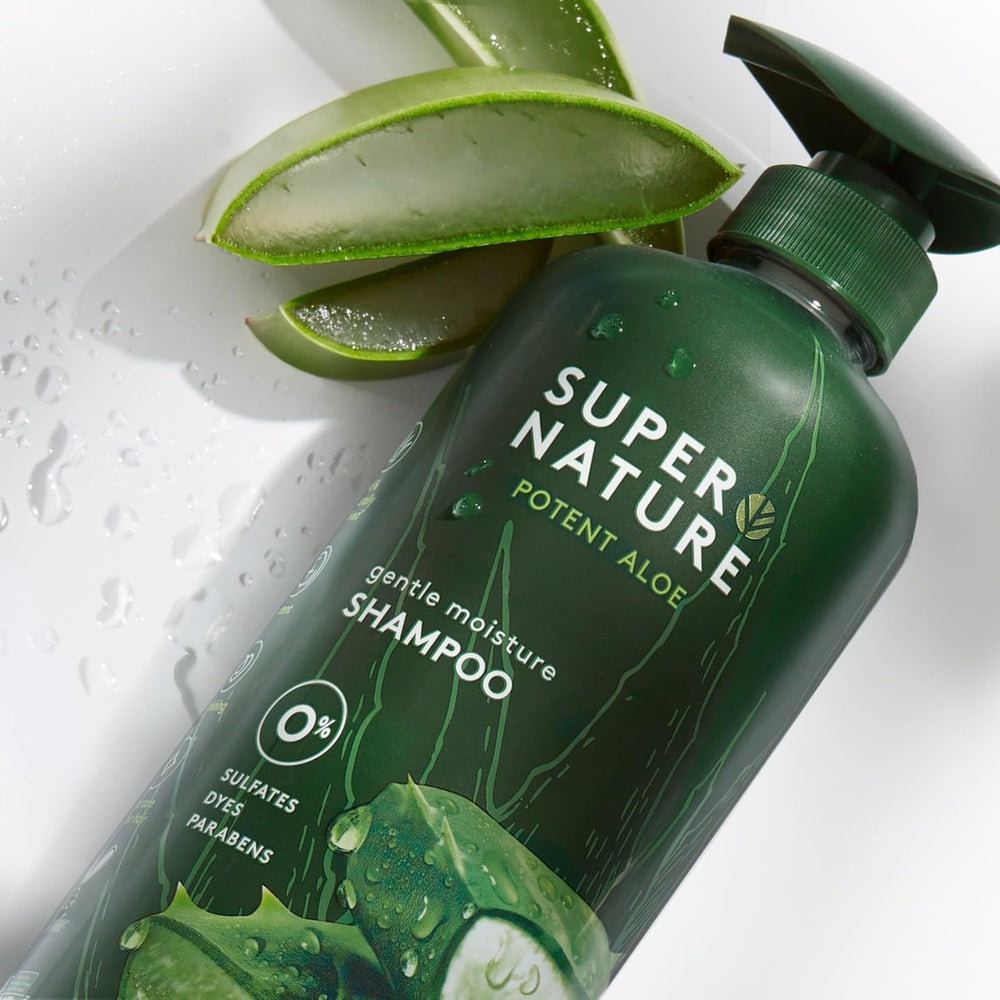 Supernature label closeup showing ingredients and clean formula