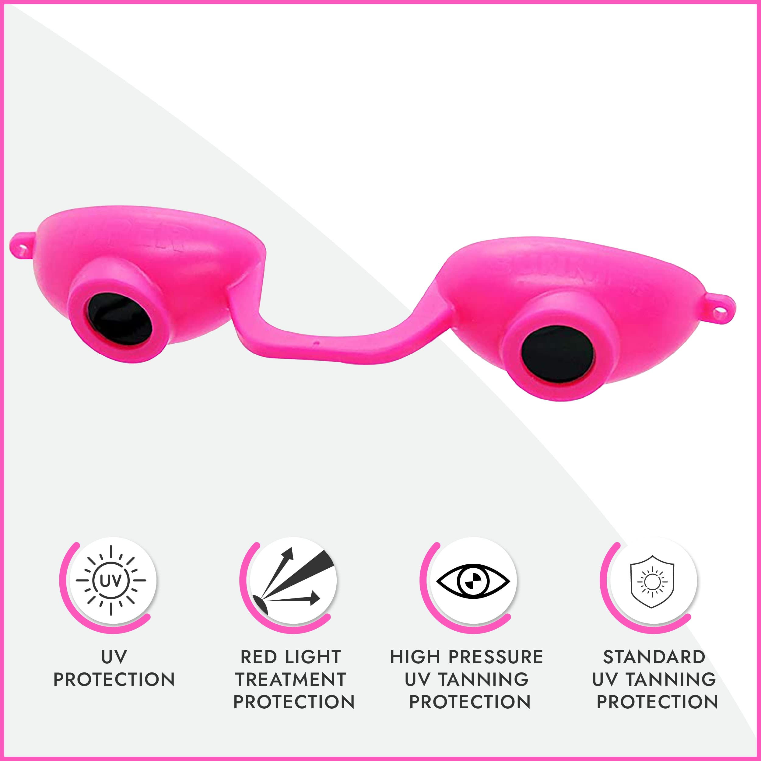 Super Sunnies flexible nose bridge close-up preventing nose tan lines